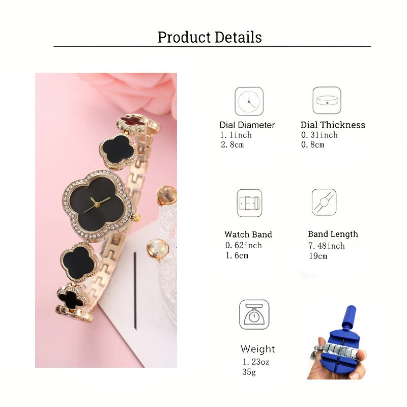 Women’s Bracelet Watch Simple Fashion Analog Wristwatch