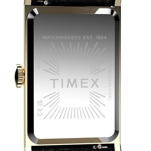 Timex TW2Y56200 Quartz Analog Stainless Steel Silver Black Dial Men’s Watch