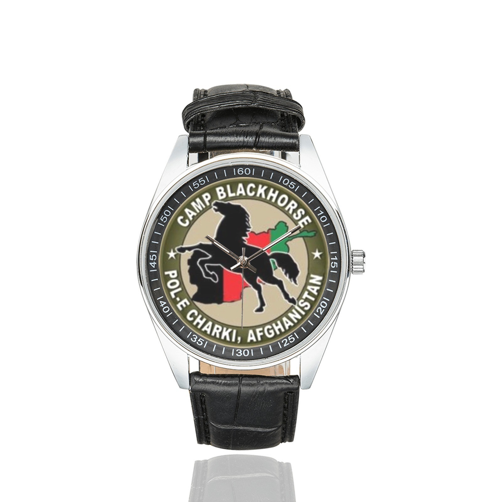 Camp Blackhorse POL-E Charki Afghanistan Military repro Watch