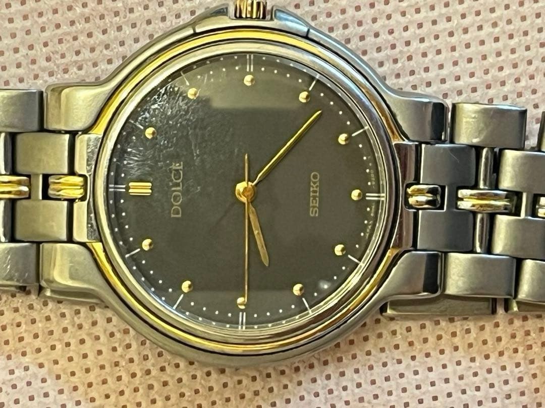 SEIKO DOLCE 8N41-6140 Titanium Watch (Unisex Watch) From Japan