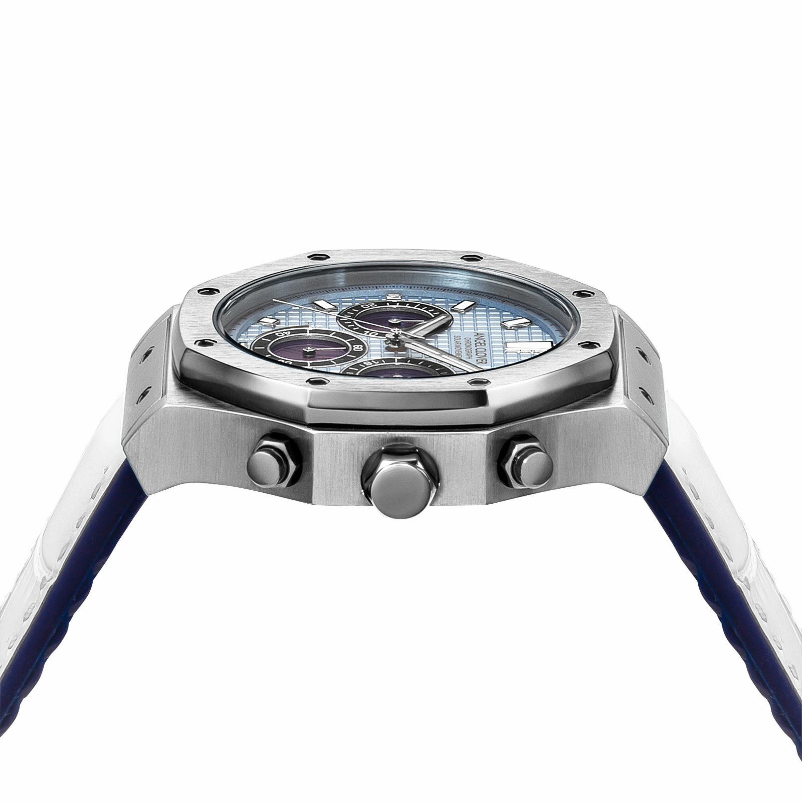 Angel Clover Timecraft Solar Men’s Watch Navy Dial NTCS44SSNV New