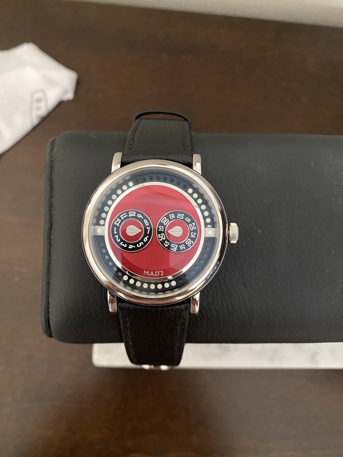 MB&F M.A.D.2 REDemption Red Dial Edition MAD2 Swiss Made Automatic Watch 2026