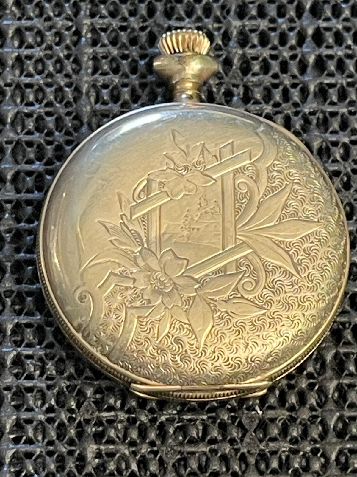 1894 Elgin Pocket Watch 6s Grade 117 Model 2 Gold Filled Hunter Case 7j Repair