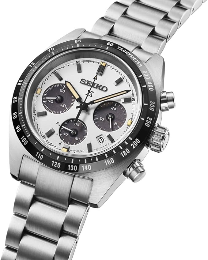 Seiko Prospex Speedtimer SBDL125 SSC961 Panda Solar Chronograph JDM New