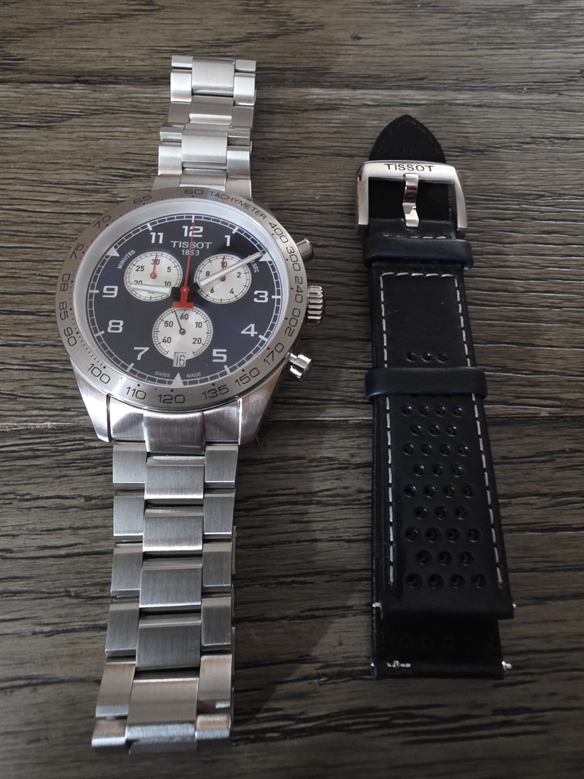 Tissot T-Sport Chronograph Quartz Blue Dial Men’s Watch-T131.617.11.042.00