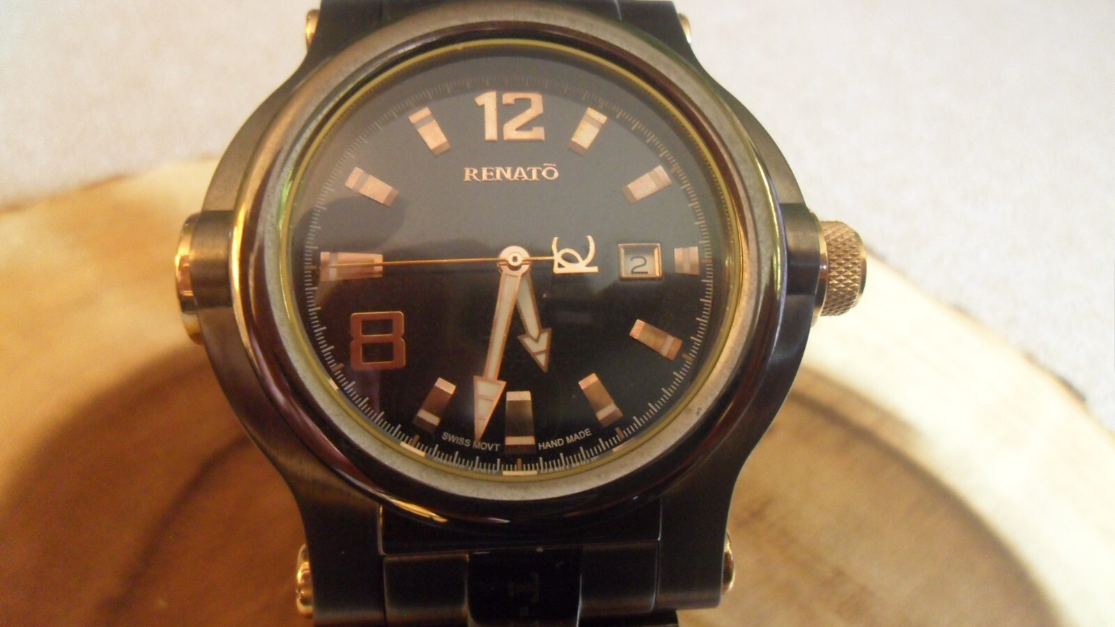 Renato T-Rex Collezioni Grand Diver. Ionic Black.