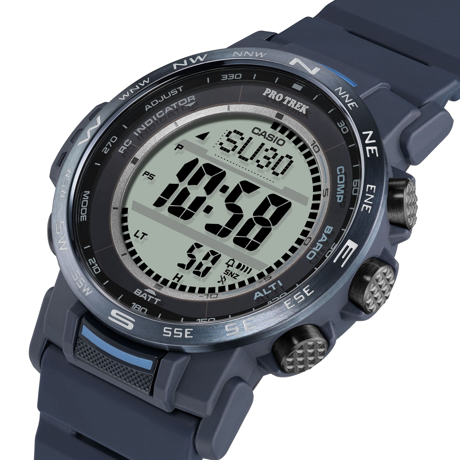 CASIO PRO TREK PRW-35Y-2JF Climber Line Triple Sensor Radio Solar Watch 44.6mm