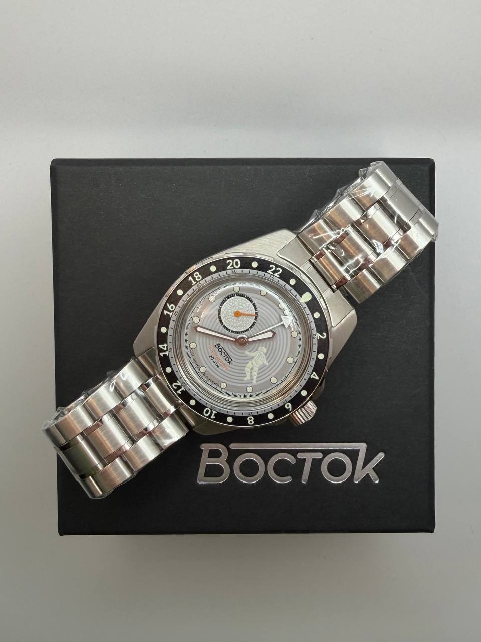 NEW Vostok Amphibia Cosmodiver Mercury GMT 2426.12 LIM EDITION 14039G #506/854