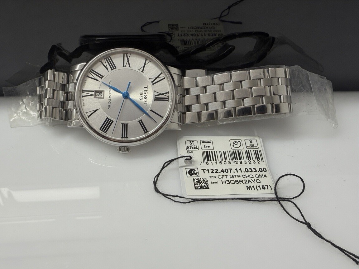 Tissot Carson Silver Men’s Watch – T122.407.11.033.00