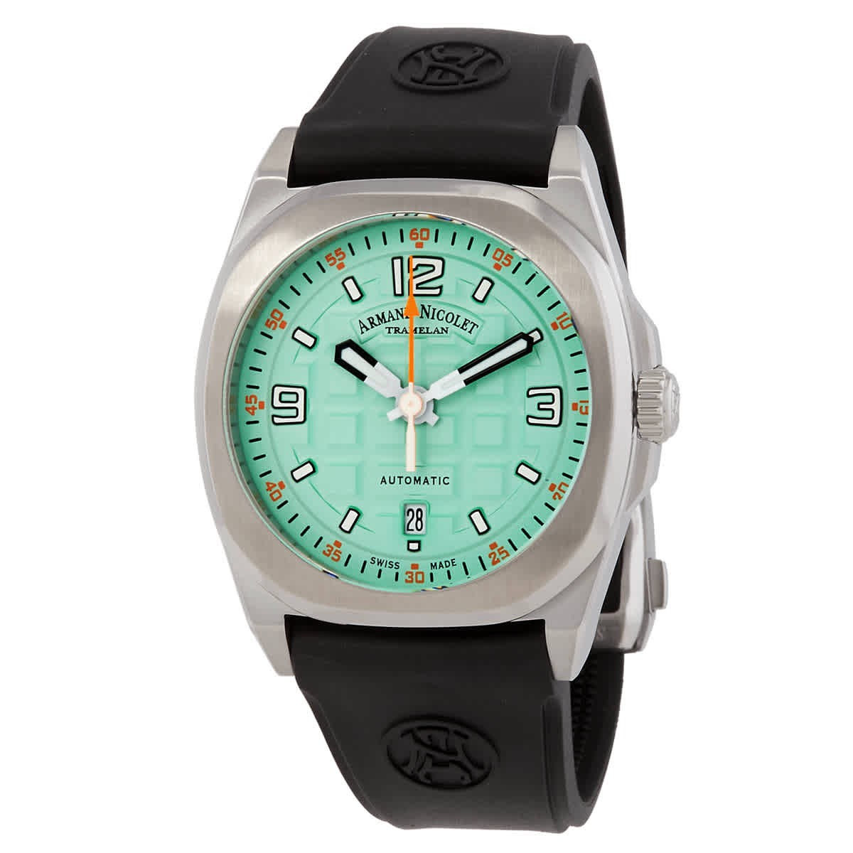 Armand Nicolet JH9 Automatic Aqua Blue Dial Men’s Watch A660HAA-ZO-GG4710N
