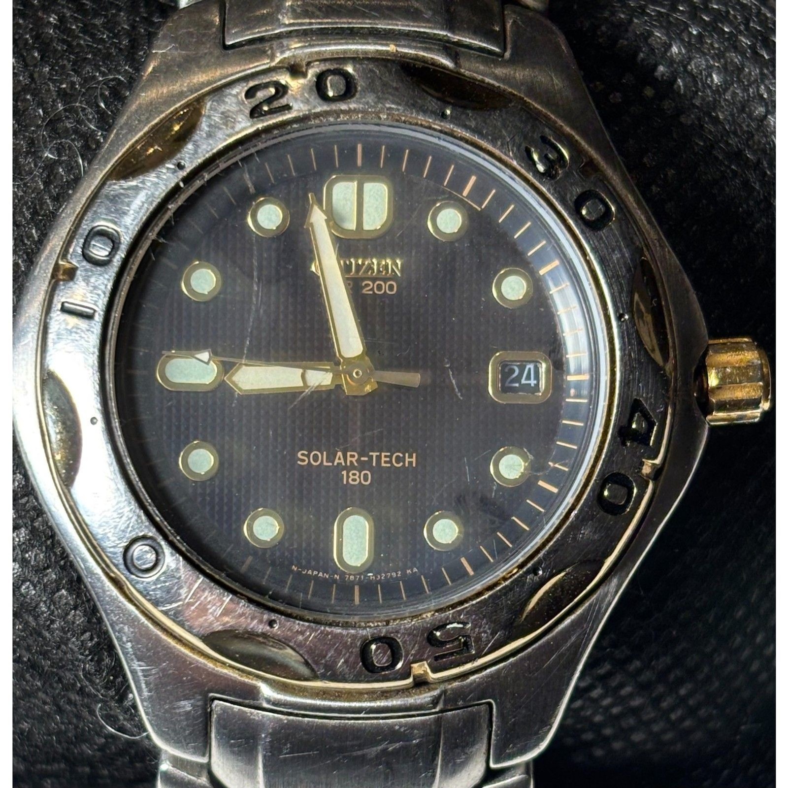 Citizen Eco-Drive Solar-Tech 180 Men’s Diver Watch (7871).