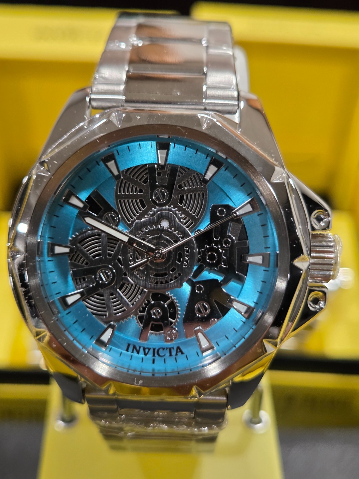50379 – Invicta Objet D Art Men’s Watch w/ Skeleton Dial – 44mm, Steel