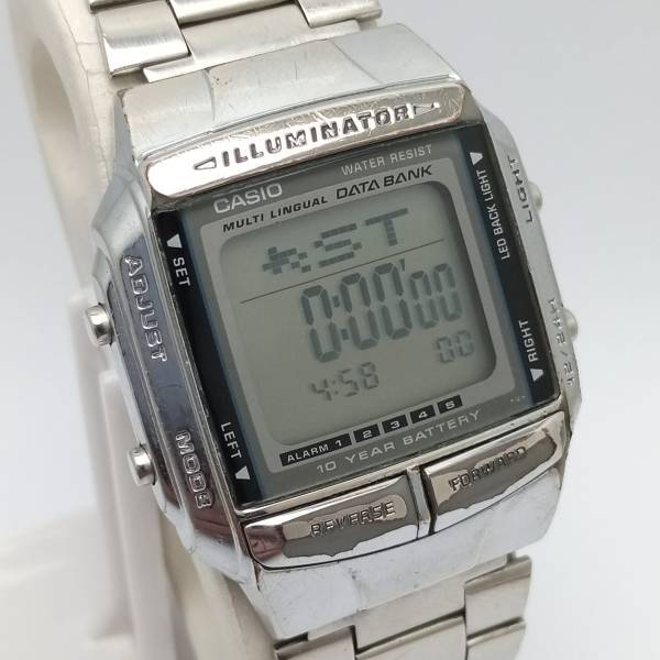 Casio Illuminator DB-360 Data Bank Quartz 2515 Digital Vintage Men’s Watch
