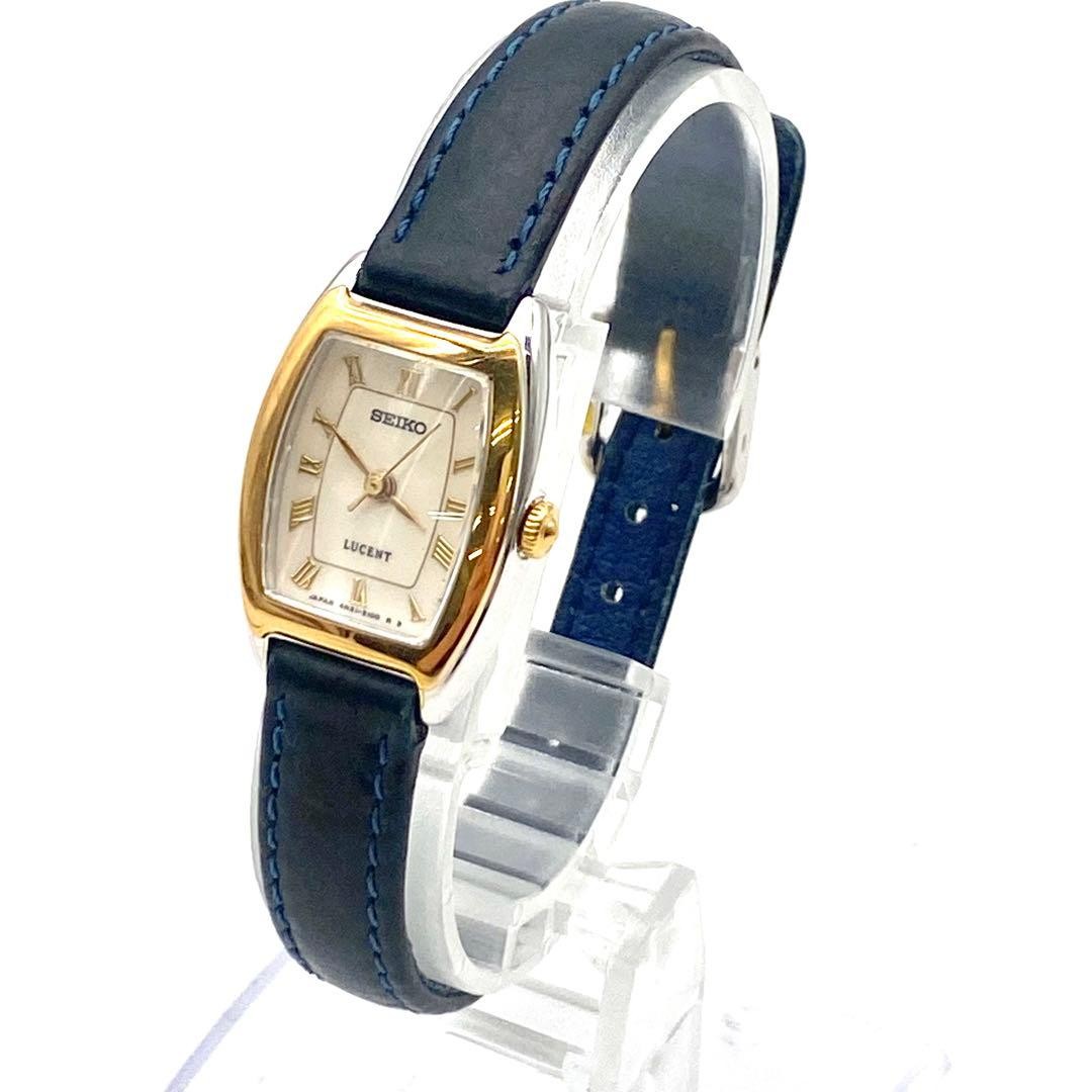 SEIKO LUCENT 4N21-5290 Ladies Quartz Watch 20mm Wide 27mm Length 1cm Band 19cm
