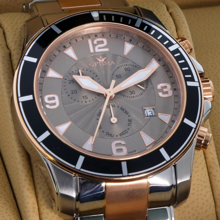 Optima – Swiss Chronograph – OSC422-SR-4 – No Reserve Price – Men –