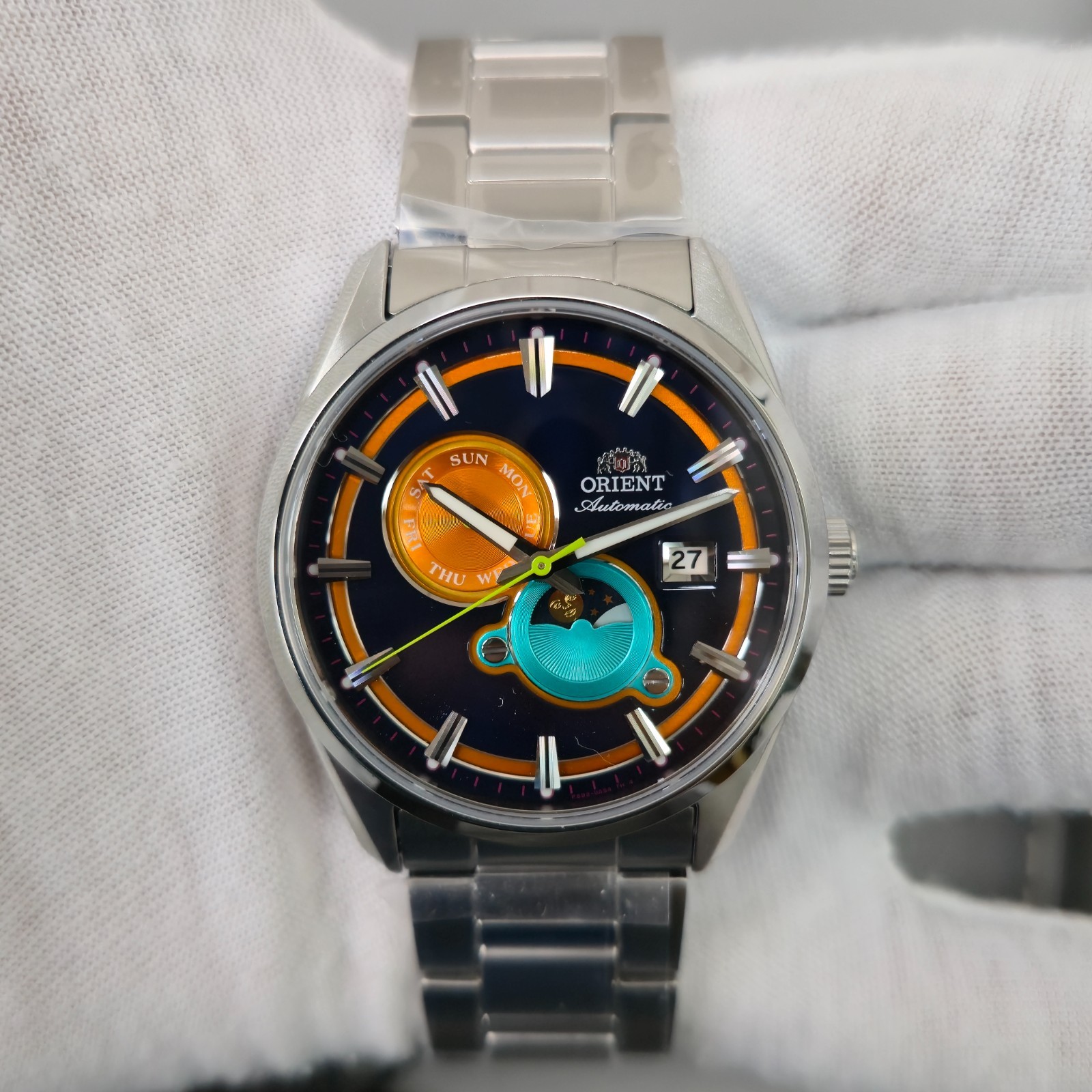 Orient RA-AK0316L30B Stretto Sun & Moon Limited Edition 41.5mm New Men’s Watch