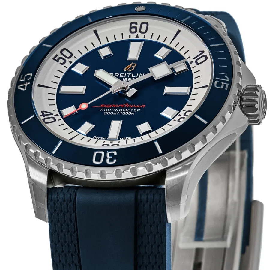 New Breitling Superocean Automatic 42 Blue Dial Men’s Watch A17375E71C1S1