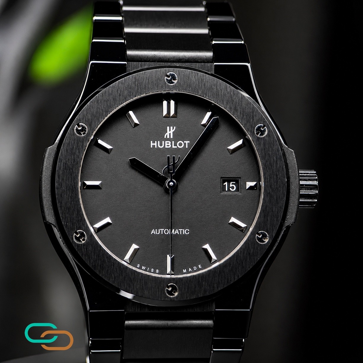 Hublot Classic Fusion Black Magic 42mm Black Ceramic Bracelet 548.CM.1170.CM