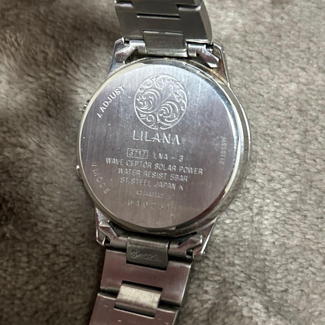 CASIO LILANA LNA-3 Solar Radio-Controlled Watch