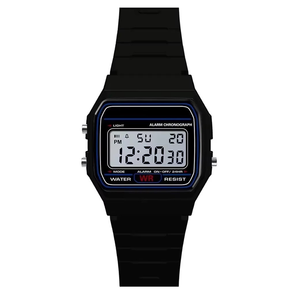 F 91W Classic Digital Resin Strap Watch Stopwatch Chronograph Sport Unisex Men