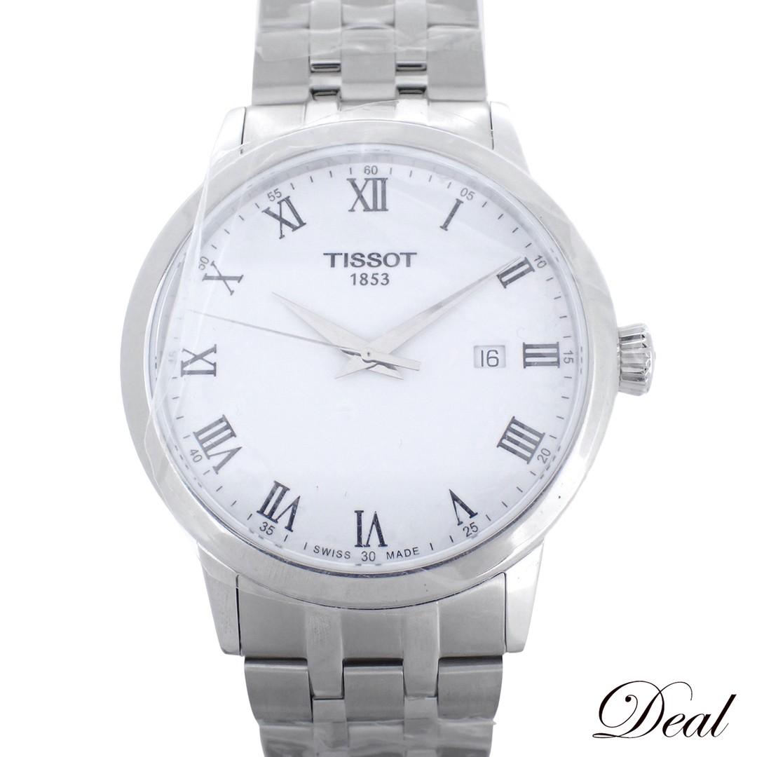Tissot T-Classic Quartz Men’s Watch White Dial Stainless Steel From Japan