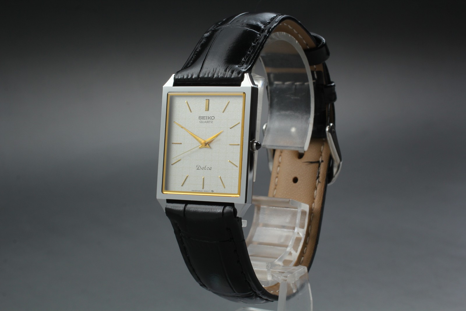[Near MINT] SEIKO Dolce 9521-5050 26mm White Dial Quartz Men’s Vintage Watch