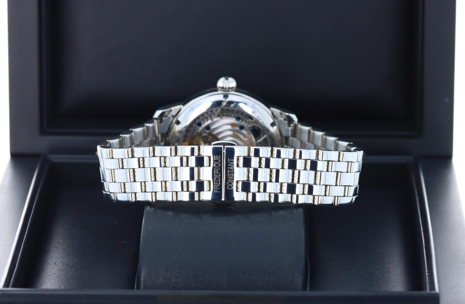 Frederique Constant Classic Worldtimer Manufacture -Stainless Steel FC-718WM4H6B