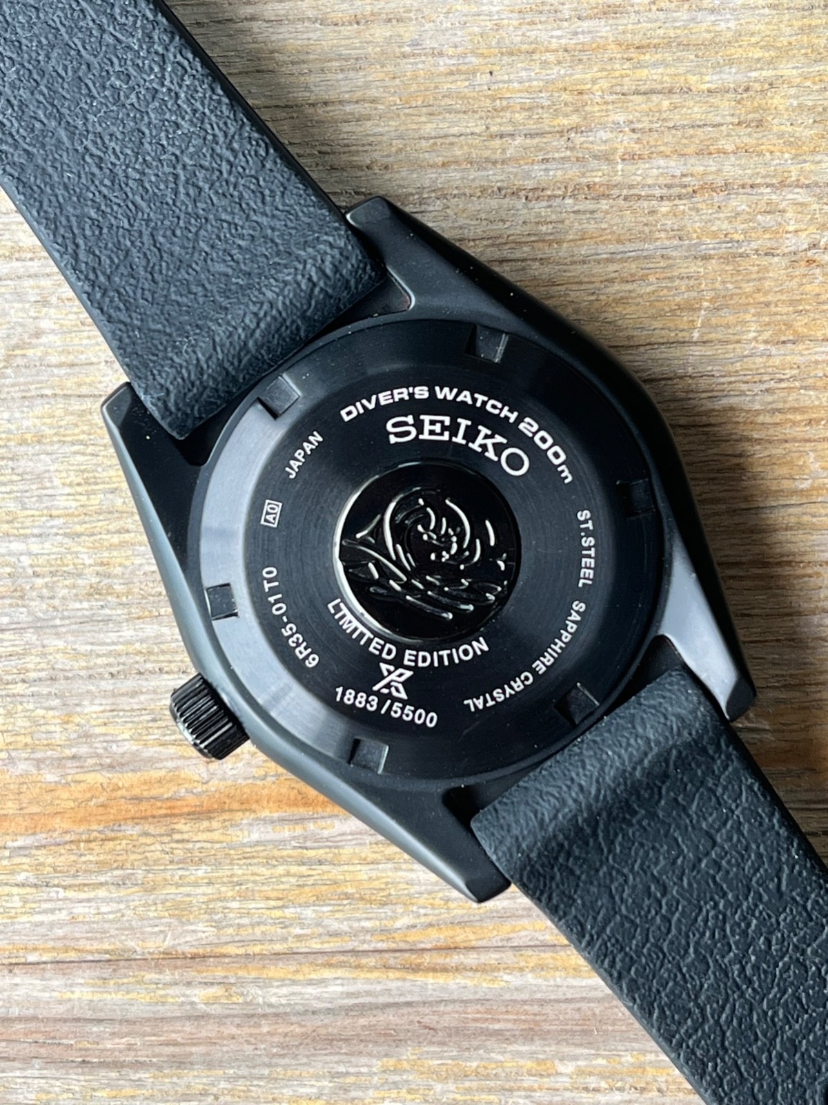 Seiko SPB253J1 Prospex Automatic Black Dial 40mm 6R25 Diver Watch