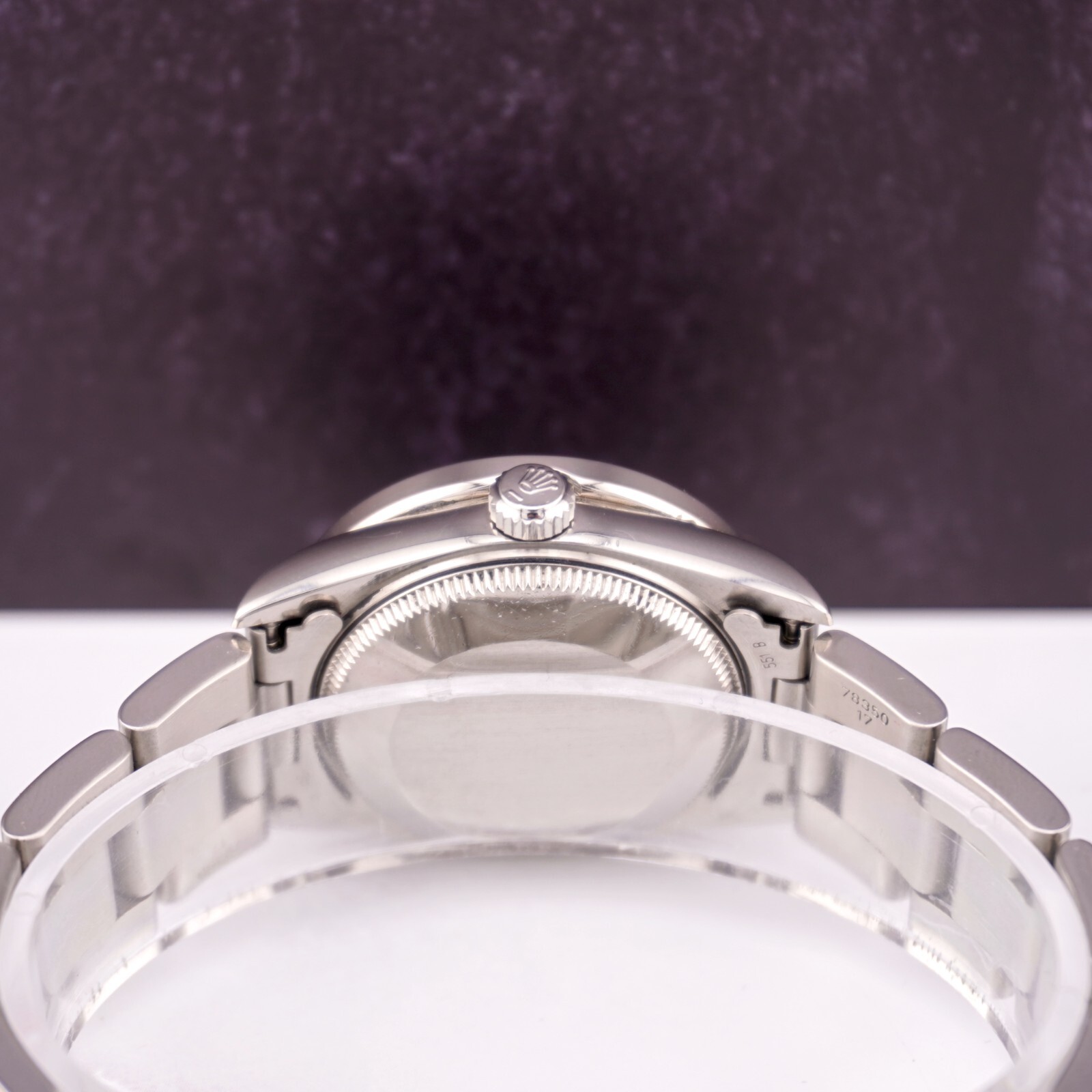 Rolex Midsize Oyster Perpetual 31mm 2ct Diamonds MOP Dial Steel Watch
