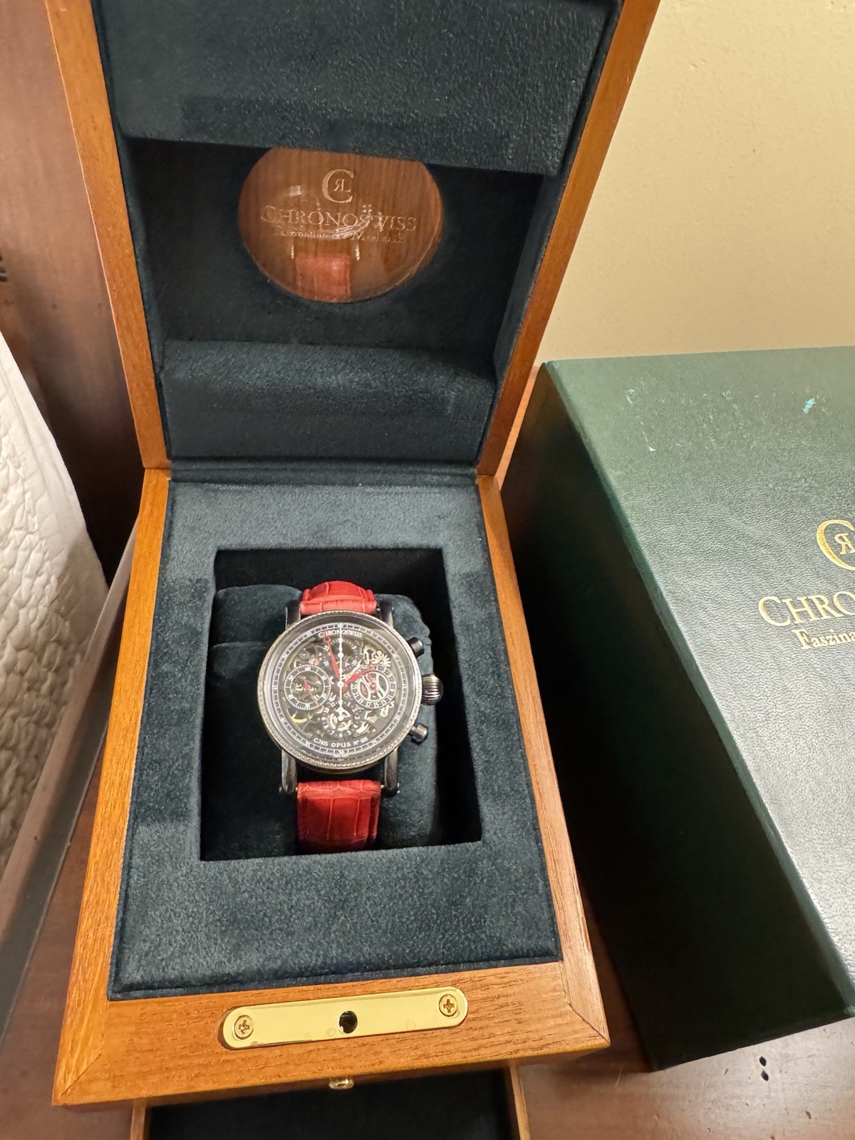 Chronoswiss Opus Chronograph- CH7543- S/Steel 41mm- Discontinued Box/No Papers
