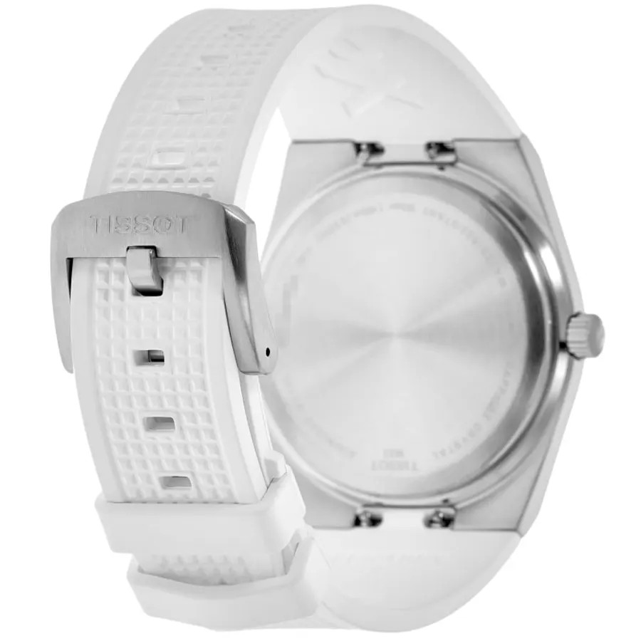 New Tissot PRX Quartz White Dial Rubber Strap Men’s Watch T137.410.17.011.00