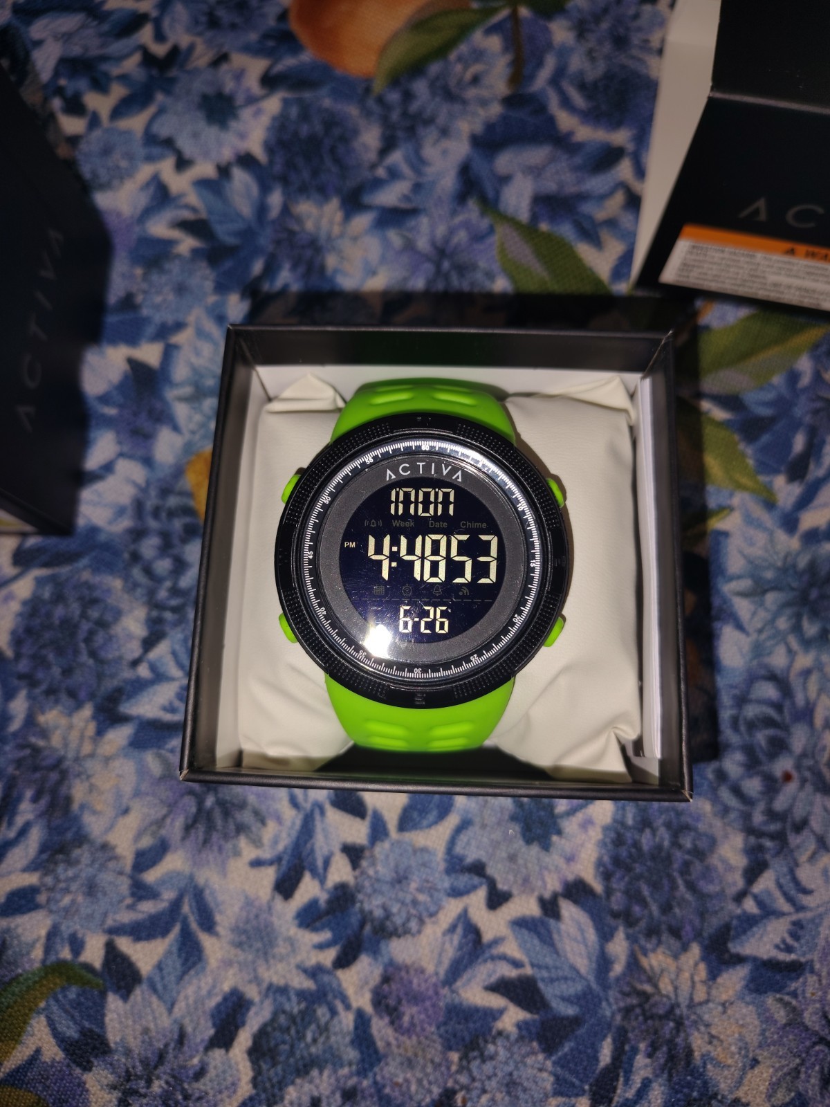 Activa X Invicta Digital Men’s Watch 50mm Black Green ACW1915-005 Brand New