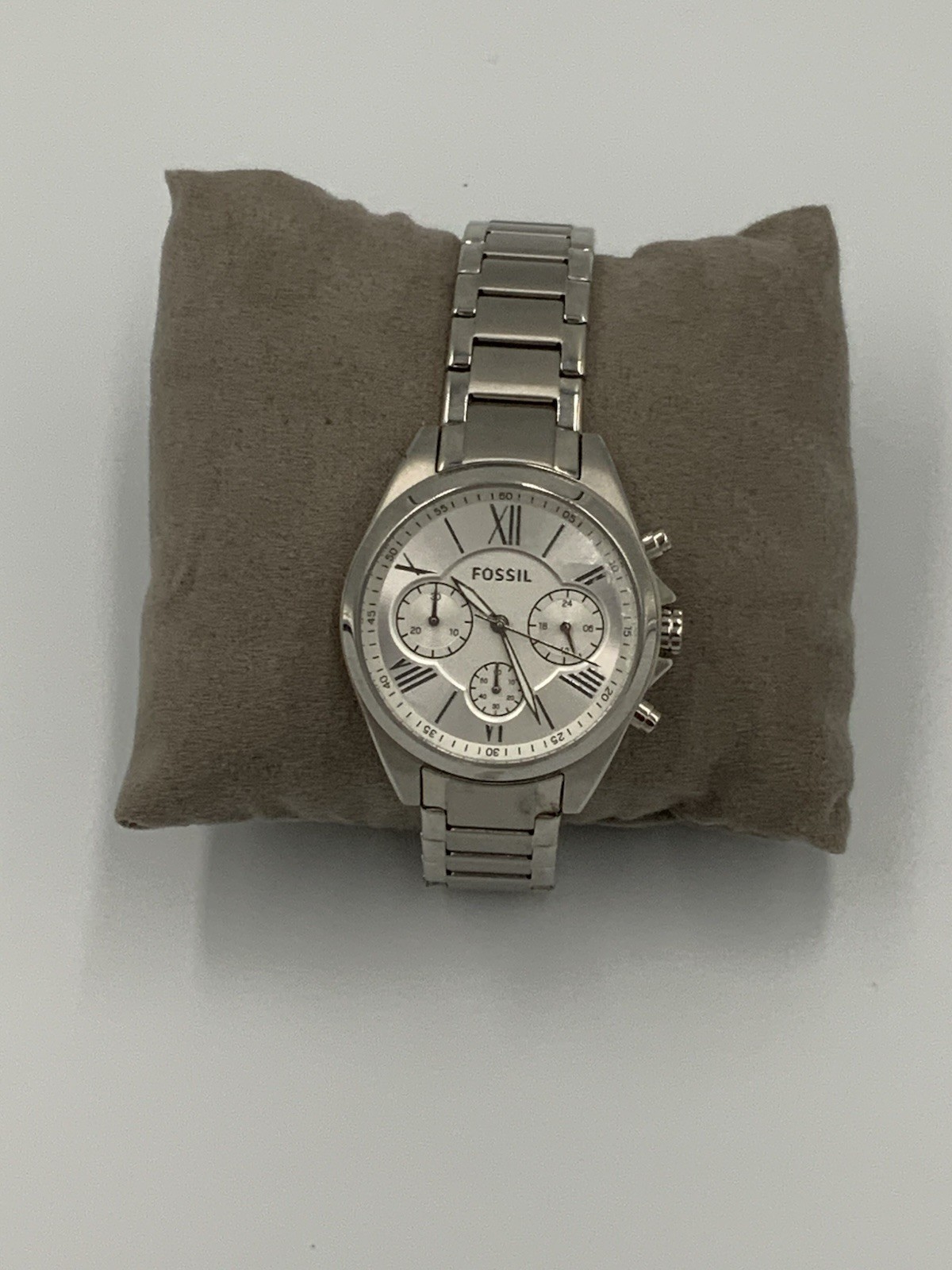 Fossil BQ3035 Women’s Modern Courier Midsize Chronograph Stainless Steel Watch