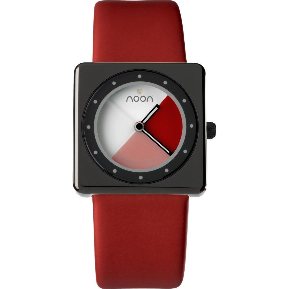 Noon Copenhagen 32014 Ladies Watch with Red Leather Strap 32-014