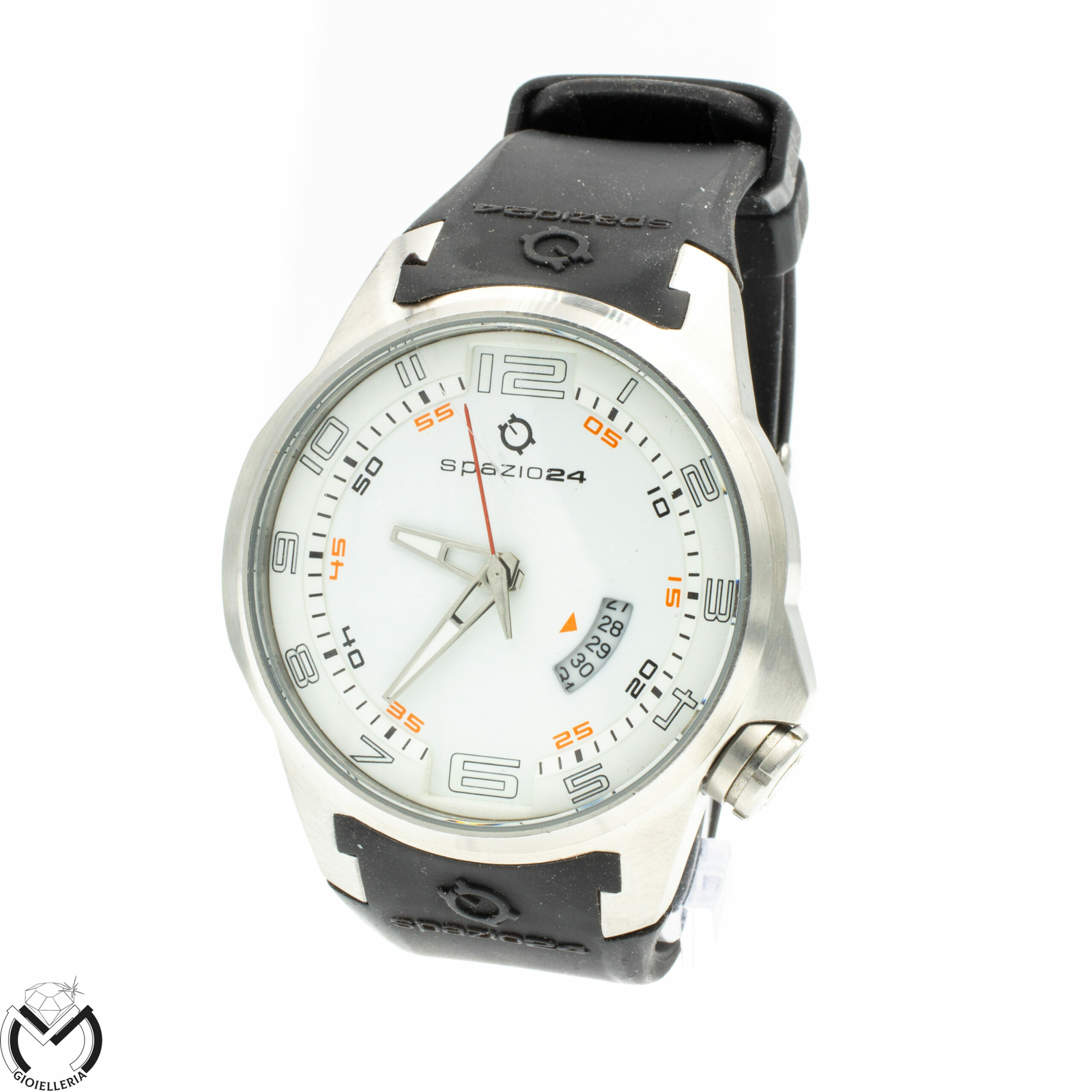 Orologio SPAZIO 24 Acciaio Silicone Quarzo Uomo 35vv21
