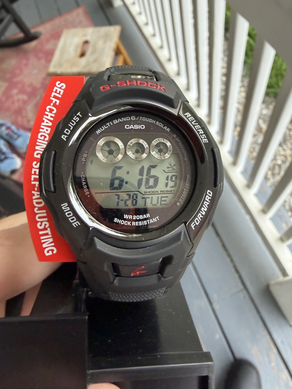 Casio Tough Solar Men’s Watch – GW-M530A-1CR