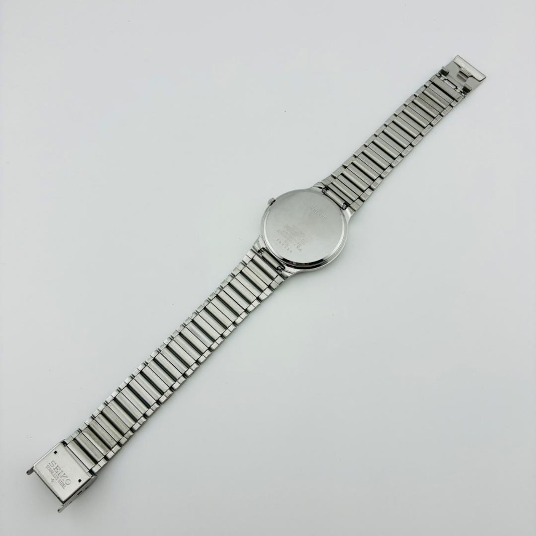 Seiko Spirit Quartz Mens 7N01-6A70 Battery Replaced wrist 21.5cm/8.5in