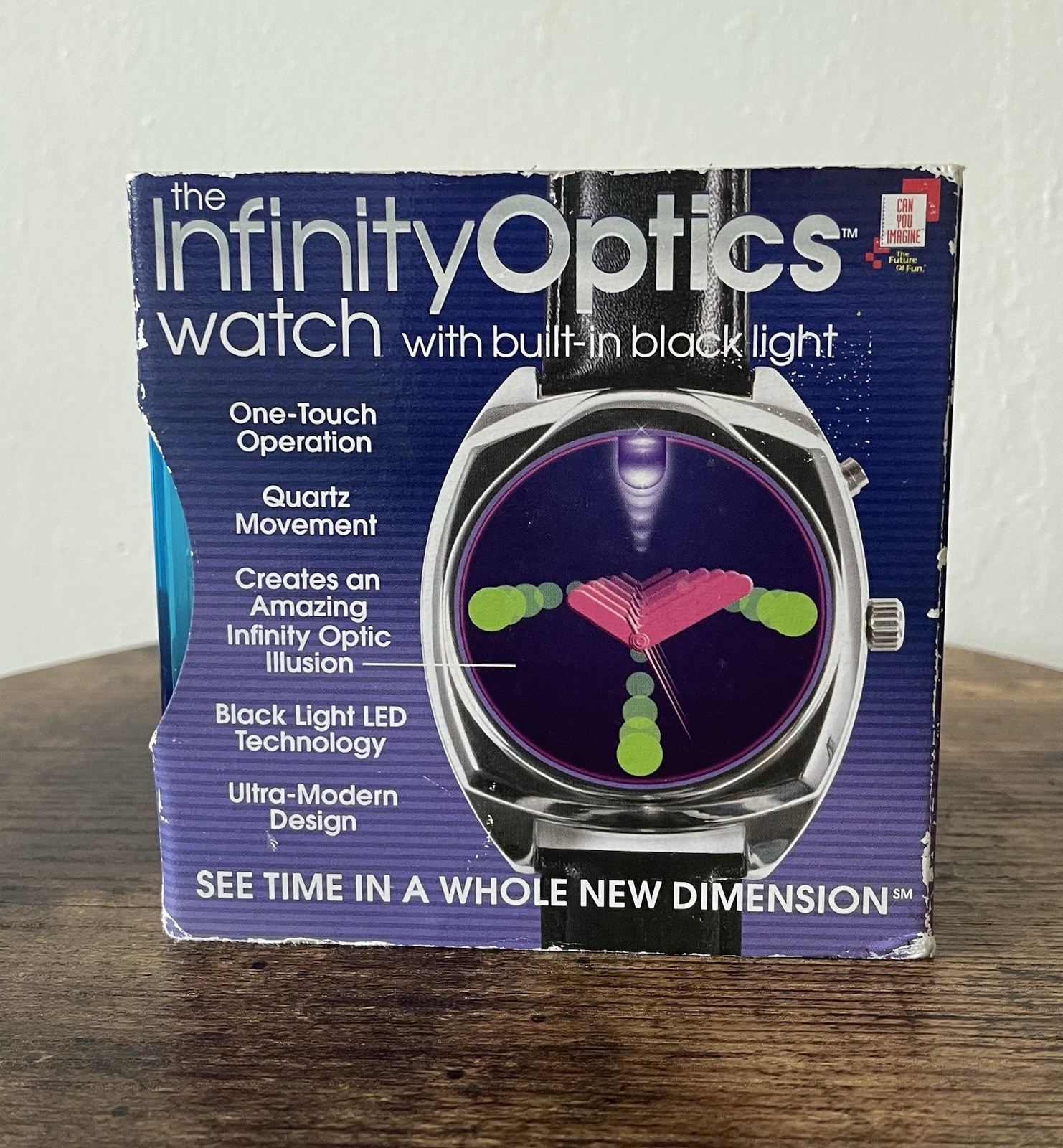 The Infinity Optics Quartz Watch w/ Built-in Black Light – WORKS!