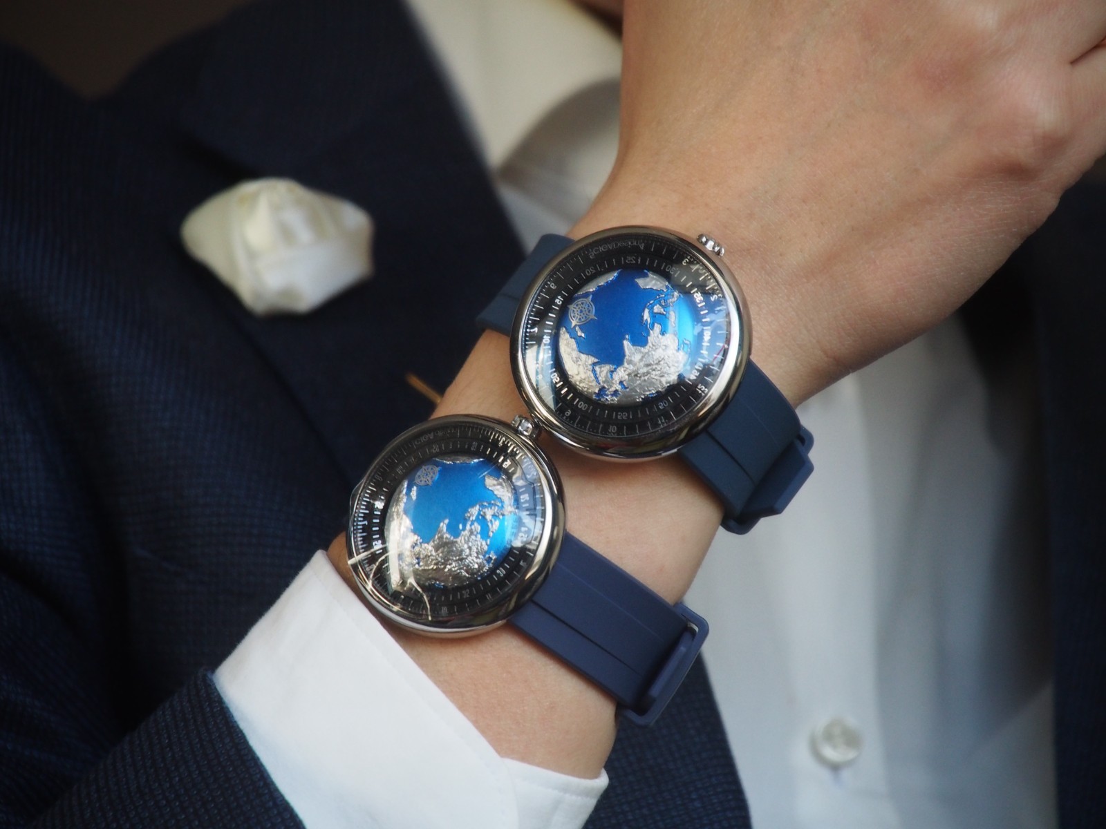 (Smaller 43mm) CIGA design Blue Planet II Gen 2 GPHG Titanium, EU Warehouse