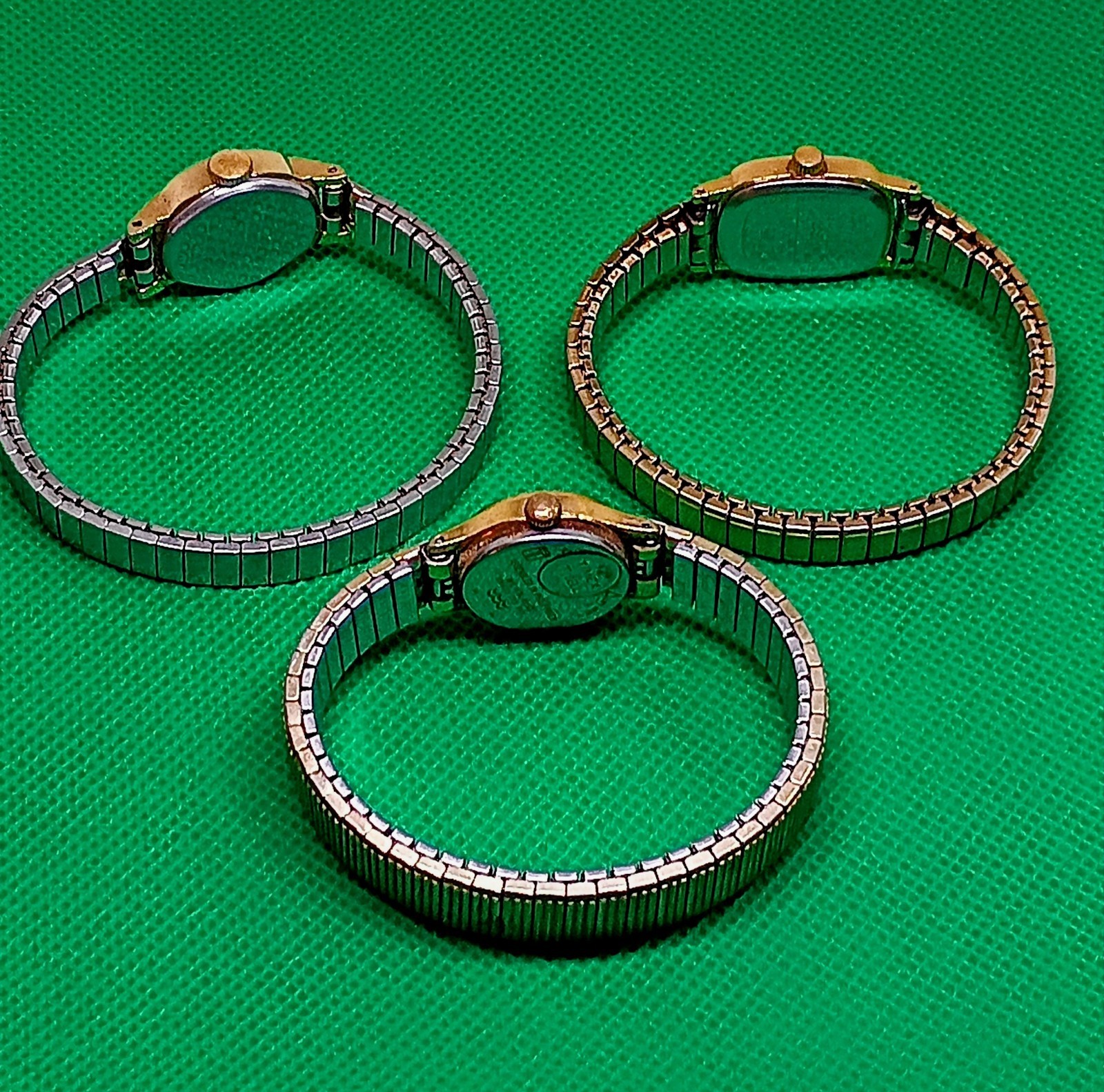 Vintage Timex Ladies Quartz Watch Lot 6 Expansion Band Wristwatches Untested