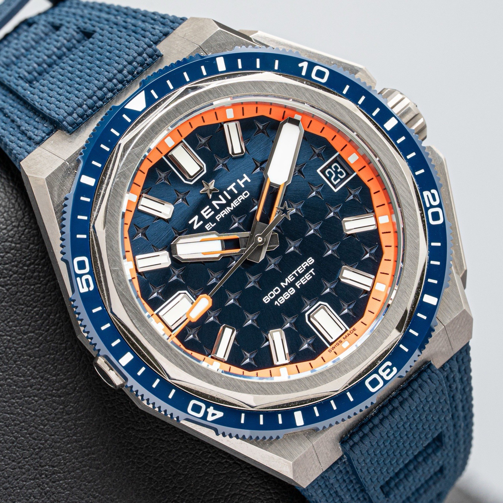 Zenith 95.9601.3620/51.I301 Defy Extreme 43mm Blue