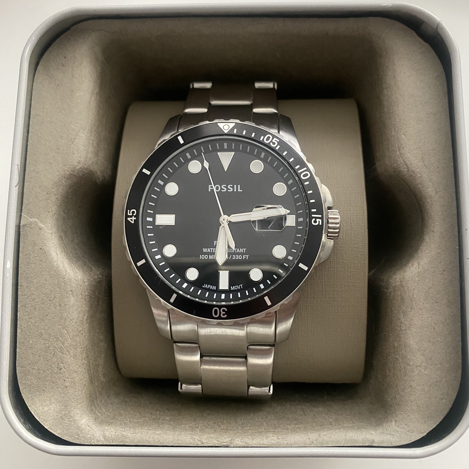 Fossil FB-01 Men’s Stainless Steel Watch FS5652