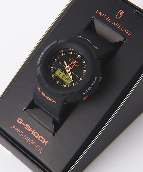 G-SHOCK AWG-M520UA Limited Edition Solar Radio Watch Black New w/ Box