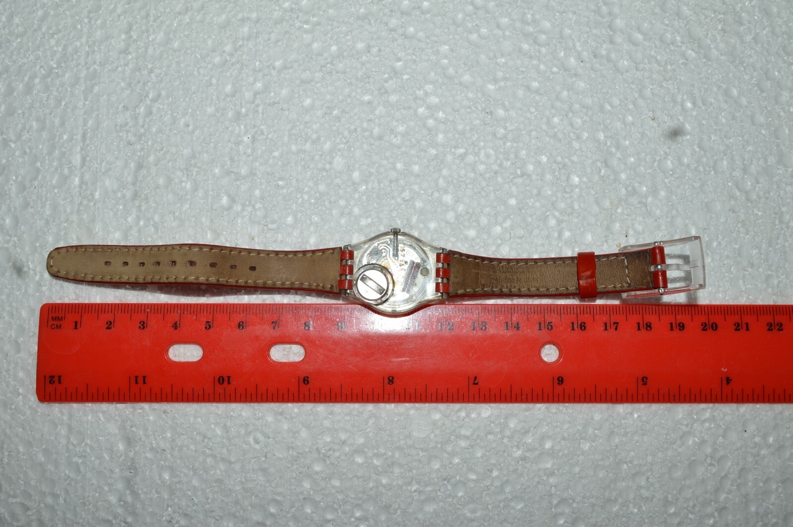 1996 Swatch Watch LK155 GLOSS Swiss Lady Quartz 25mm Originals Tested Vintage 96