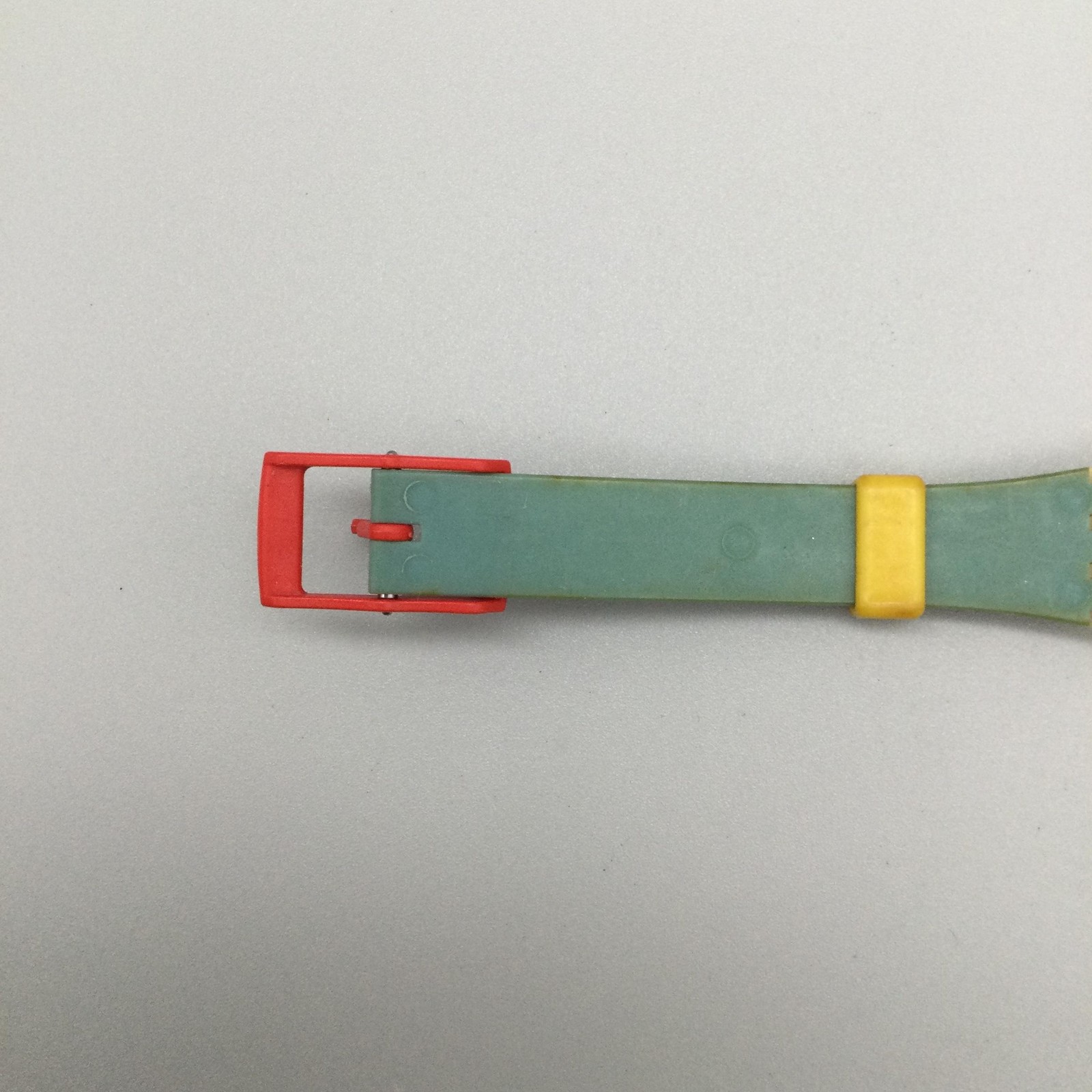 Swatch Lionheart Womens Watch 24mm Blue Red Yellow Crest Swiss LK102 New Battery