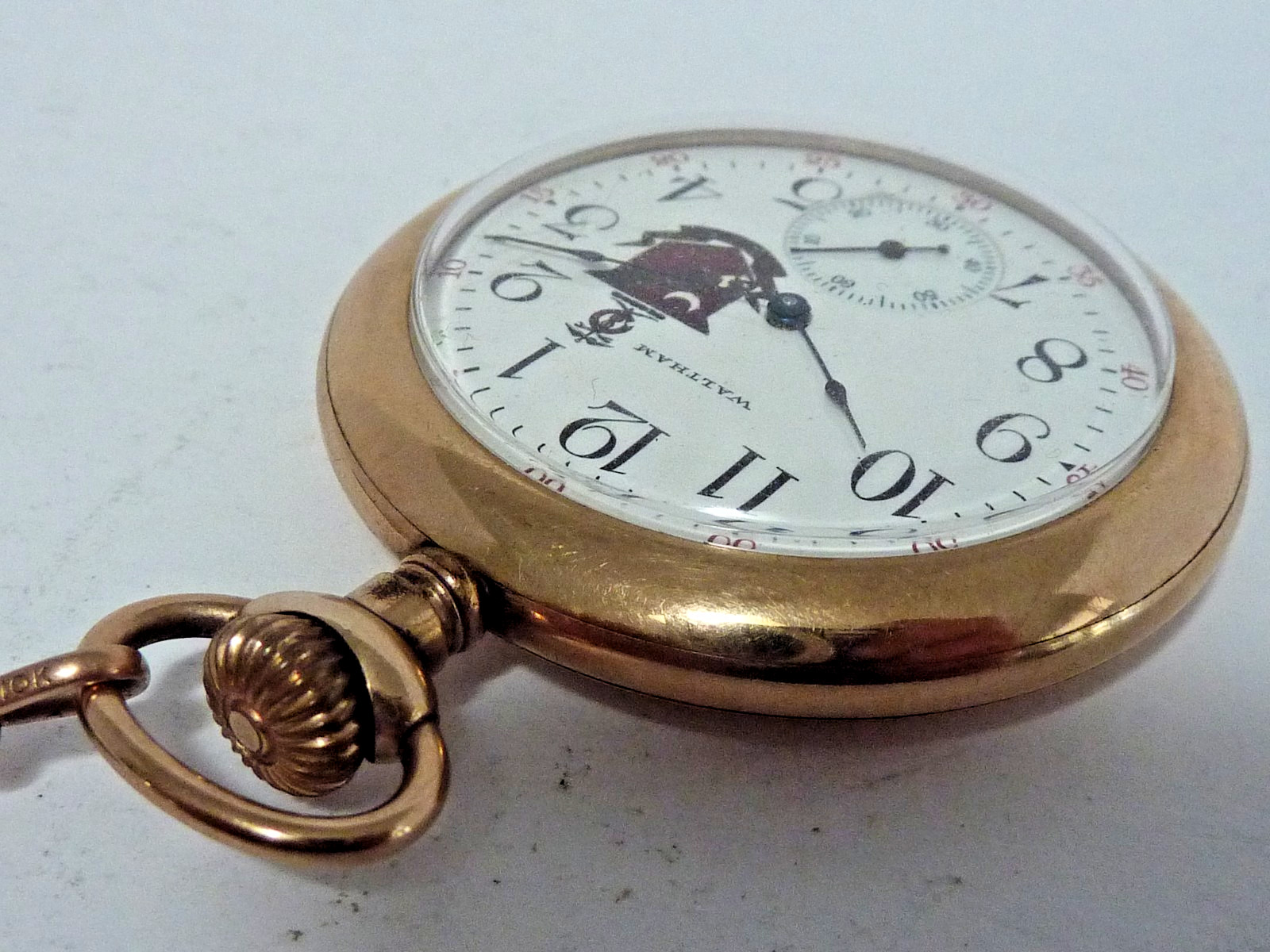 Scarce 1907 KAPPA SIGMA FRATERNITY American Waltham 12sz Pocket Watch – Running