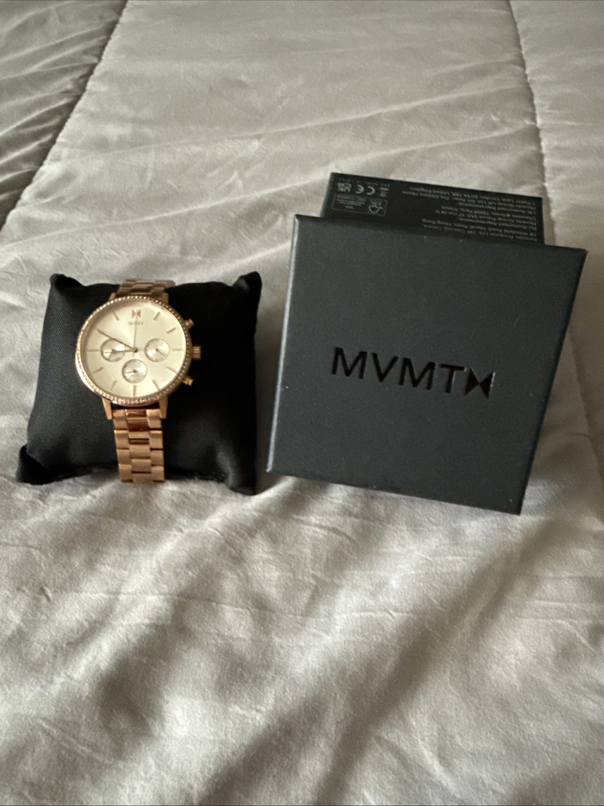 MVMT Nova Stella 38mm Women’s Quartz Watch Rose Gold NWT