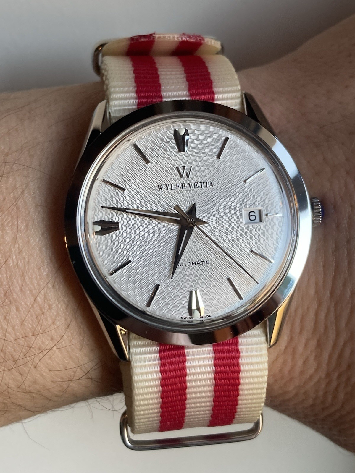 Wyler Vetta NOS Eta 2824-2 Watch Uhr Montre Watch New Heritage