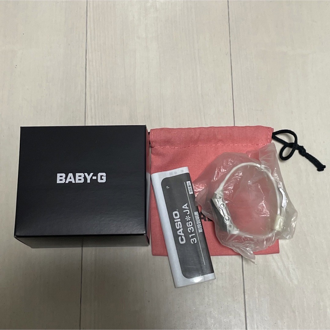 New Casio BABY G BG 2101 7 Casket White