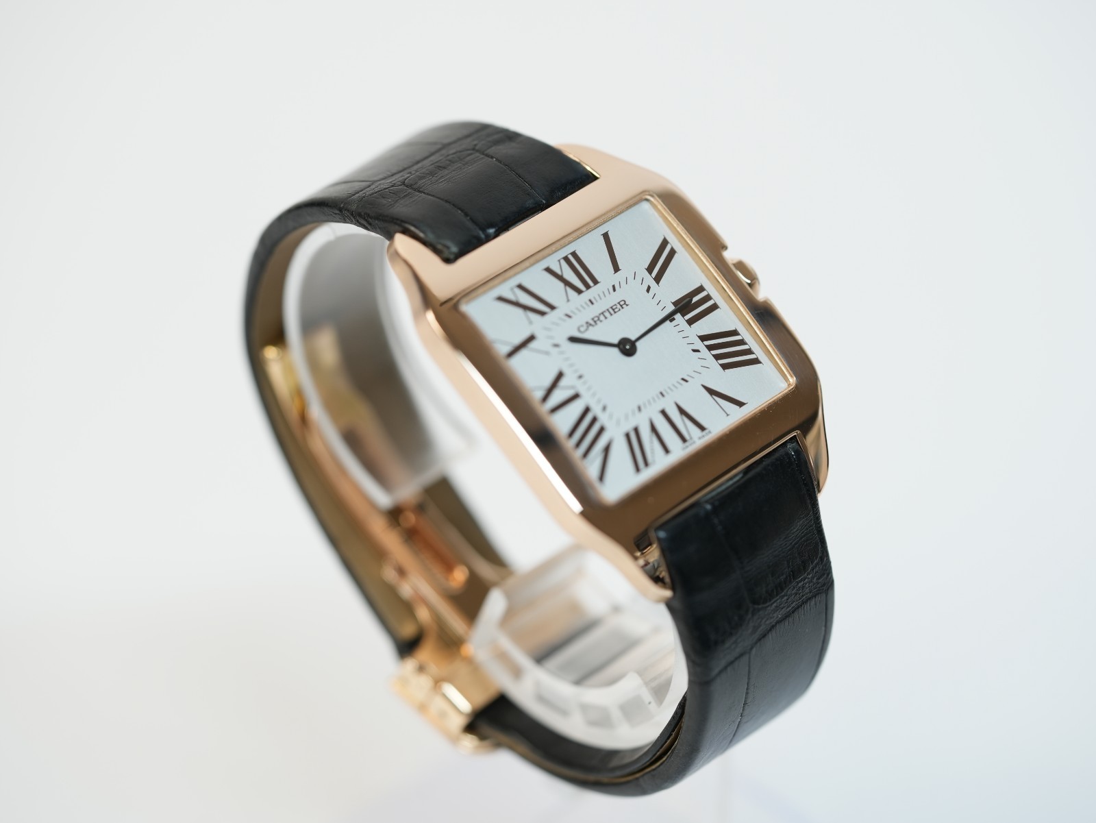 Cartier Santos Dumont 2650 W2006951 18K Rose Gold Manual Wind 34.6 x 44.6mm Mens